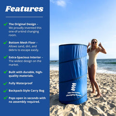 Portable Changing Room – Pop-Up Privacy Tent for Beach, Camping & Outdoor Changing