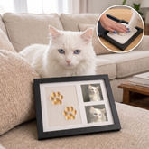 Pet Paw Print Memory Frame Kit