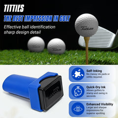 Titties Golf Balls Stamp