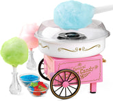 SweetSpin Cotton Candy Maker – Countertop Cotton Candy Machine with Reusable Cones & Sugar Scoop