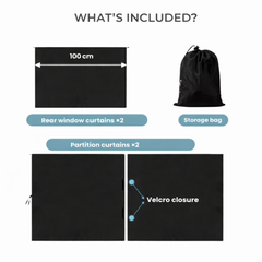 Universal Sunshade & Privacy Shield for Cars