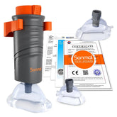 Portable Anti-Choking Suction Device with 3 Face Masks
