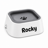 Anti-Spill Pet Water Bowl with Floating Water Plate