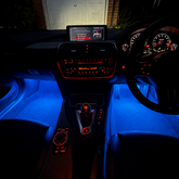 4 Wireless Car Interior Ambient Lights