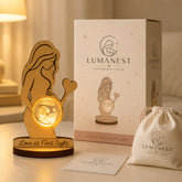 Custom Photo Crystal Lamp™ | Personalized LED Keepsake Gift