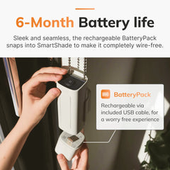 ShadeSync Smart Blind Motor – Wire-Free Automatic Roller Blind Controller