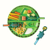 Dino Dining Set – Dinosaur Kids Plate & Utensil Set for Fun, Independent Mealtimes