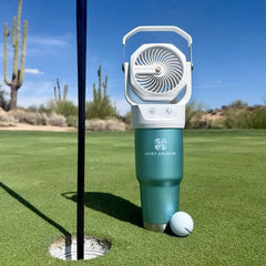 🌬️ Portable Misting Cooling Fan Bottle