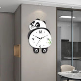 Swinging Panda Wall Clock – Silent Decorative Clock for Home & Office