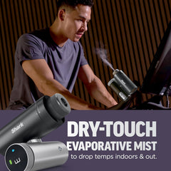 2-in-1 Portable Cooling Fan with Dry Mist Spray