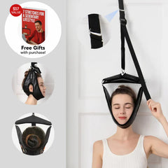 NeckEase Cervical Stretcher – Adjustable Neck Traction & Decompression Device