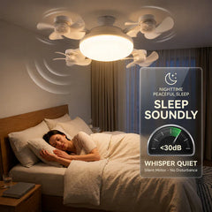AirGlow Remote Ceiling Fan Light