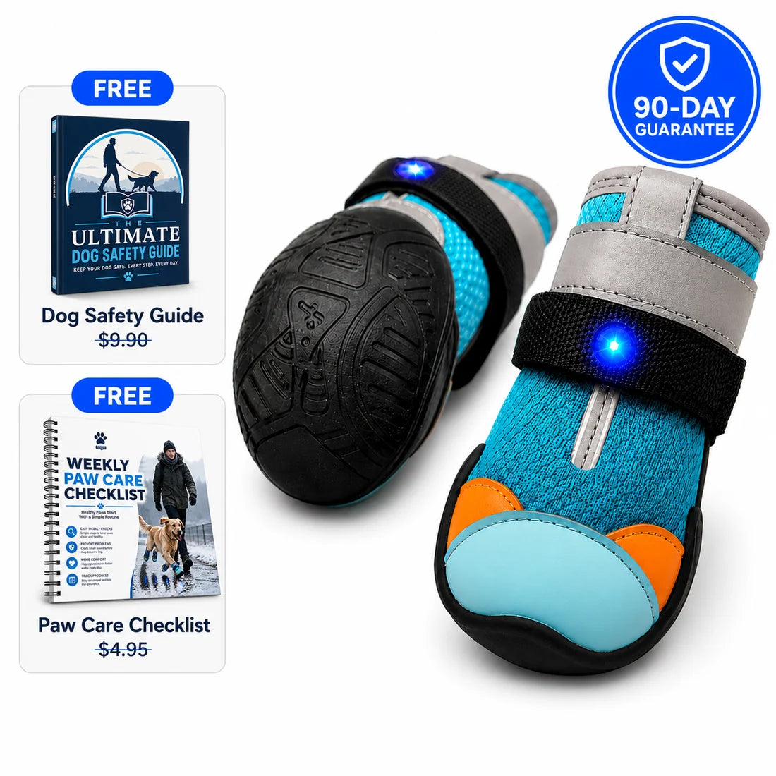 NightPaw LED Dog Adventure Boots