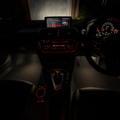 4 Wireless Car Interior Ambient Lights