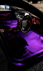 4 Wireless Car Interior Ambient Lights