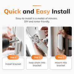 ShadeSync Smart Blind Motor – Wire-Free Automatic Roller Blind Controller