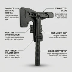 Quick-Release Tomahawk Holster V2